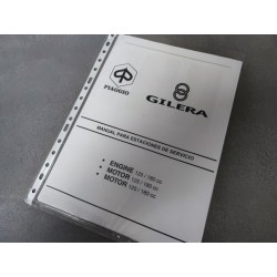 gilera 125 y 180 manual de taller del motor en fotocopia