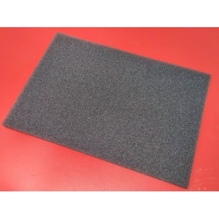 espuma de filtro universal de 30 PPI en plancha o pliego de 230 x 330 x 10 milimetros