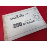 ducati strada 250 libro de despiece original