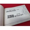 ducati strada 250 libro de despiece original