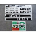 puch minicross mc50 especial juego de pegatinas