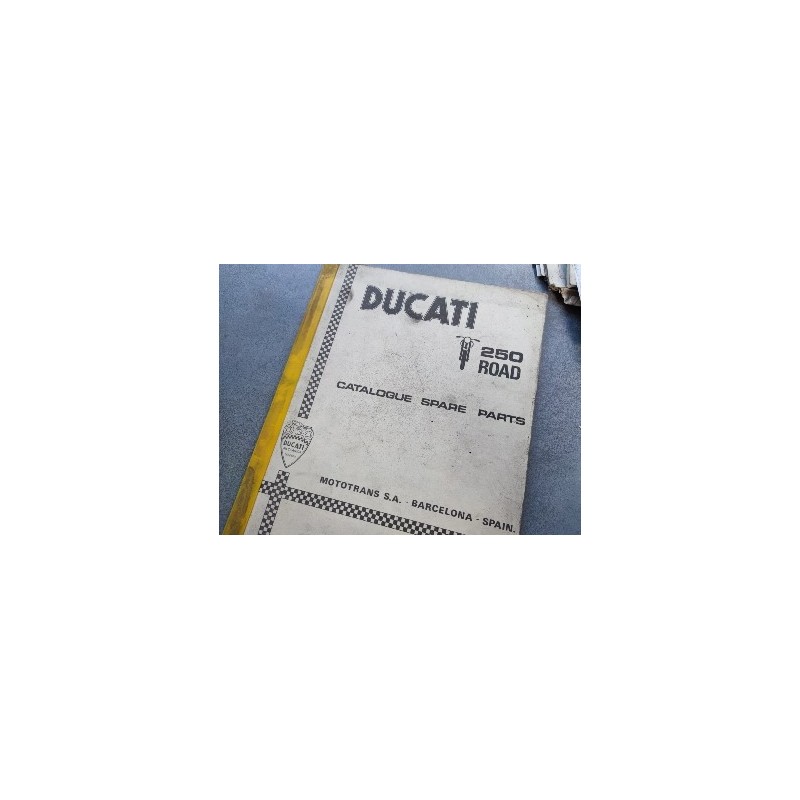 ducati road catalogo de piezas original