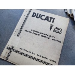 ducati road 350 libro de piezas diferenciadas de la road 250