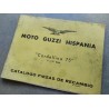 guzzi cardellino 75 libro de despiece original