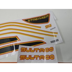 bultaco streaker blanca juego de adhesivos