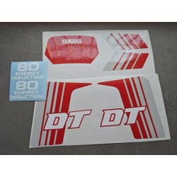 yamaha DT 80 juego de pegatinas o adhesivos
