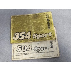 benelli 354 sport y 504 sport manual de mantenimiento o usuario original