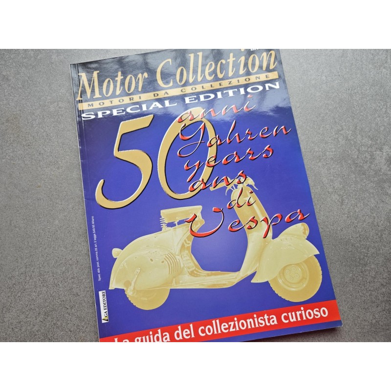 especial 50 años de VESPA revista motor collection monografica