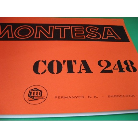 montesa cota 248 despiece g