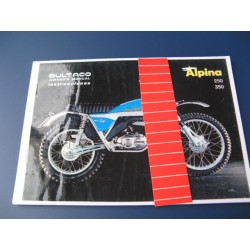 bultaco alpina 250 y 350 (modelos 137 y 138) mantenimiento