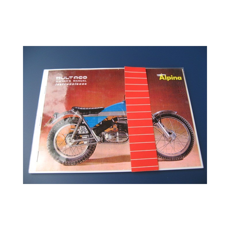 bultaco alpina 250 y 350 (modelos 85 y 99) mantenimiento