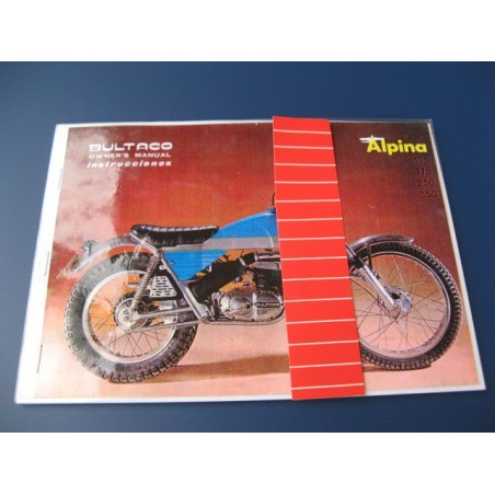 bultaco alpina 250 y 350 (modelos 85 y 99) mantenimiento
