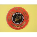 bultaco emblema en relieve en relieve rojo/oro