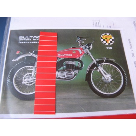 bultaco sherpa 250 (modelo 190) mantenimiento