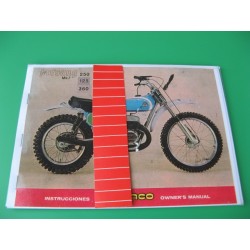 bultaco pursang Mk7 125, 250 y 360 mantenimiento en ingles