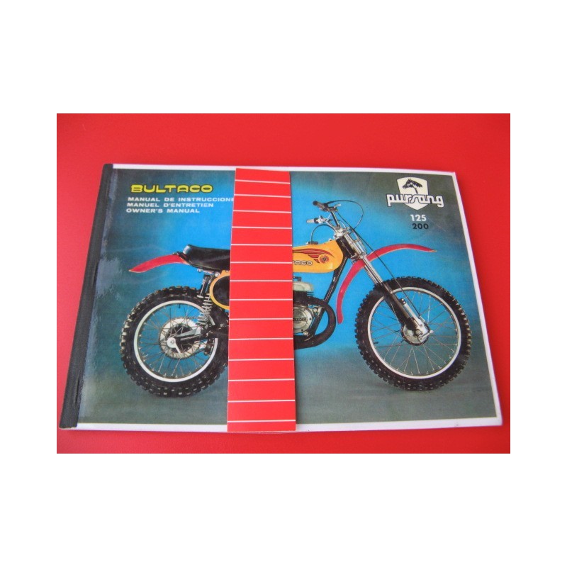 bultaco pursang Mk10 125 y 200 mantenimiento