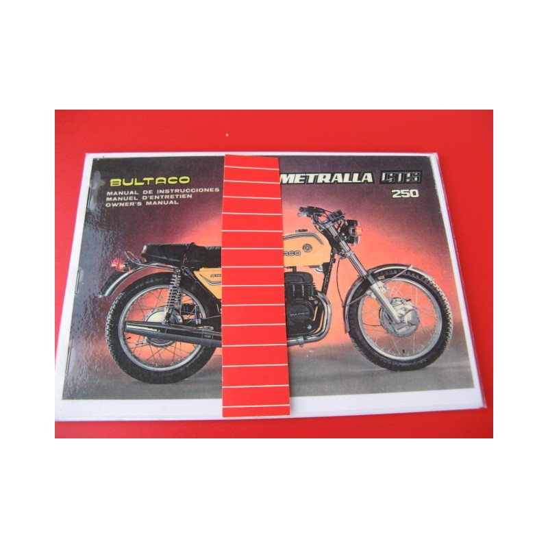 bultaco metralla GTS mantenimiento