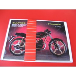 bultaco streaker 74 y 125 negra mantenimiento