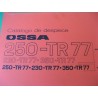 ossa TR 77 250 y 350 (blanca y verde) despiece