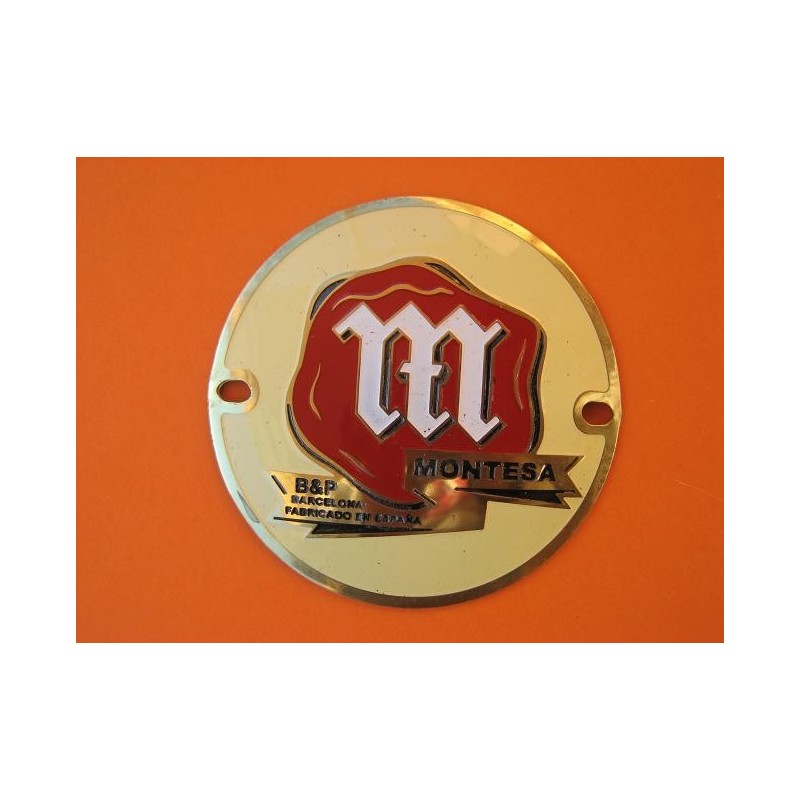 montesa emblema metálico Brio, yaya, D 51...