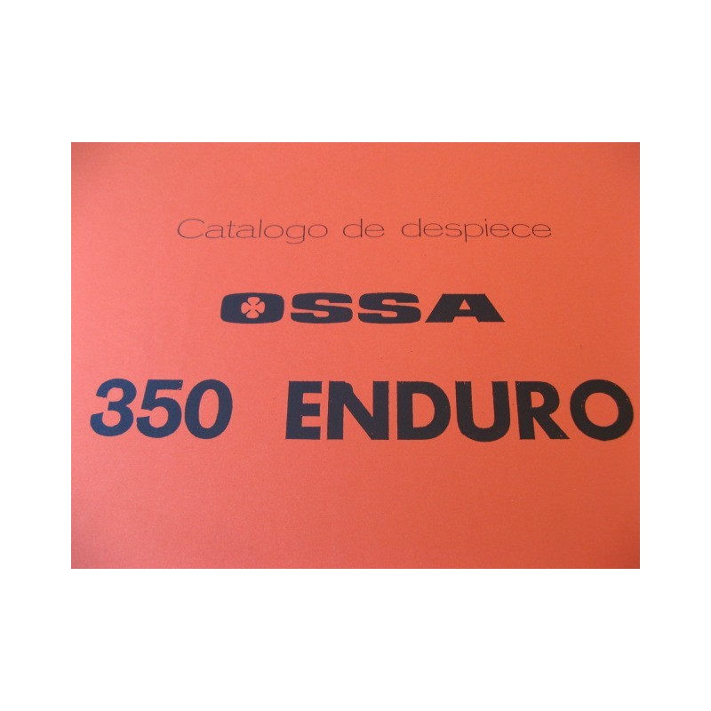 ossa enduro 350 despiece