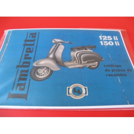 lambretta 125 y 150 LI despiece