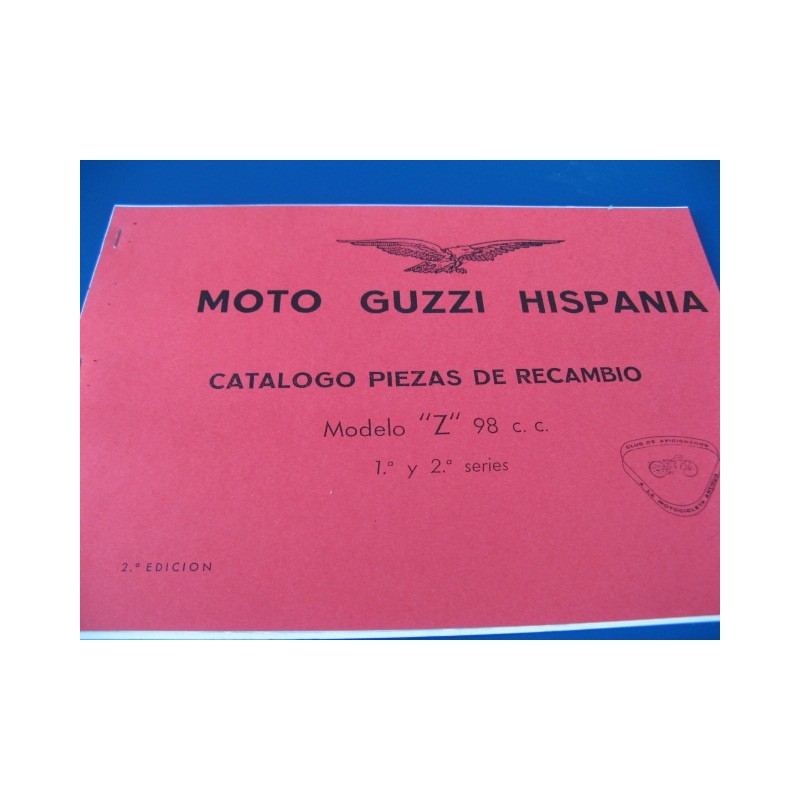 guzzi hispania 98 zigolo despiece