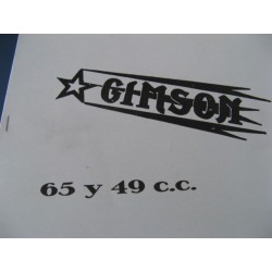 gimson 49 y 65 despiece