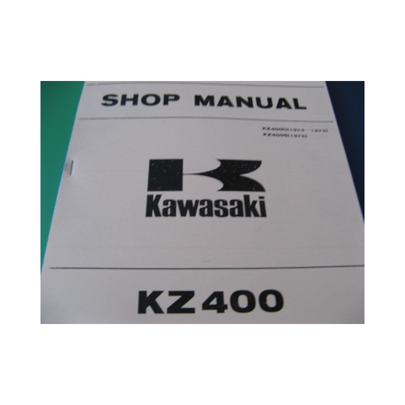 kawasaki KZ 400 reparaciones en ingles