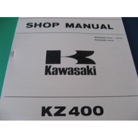 kawasaki KZ 400 reparaciones en ingles