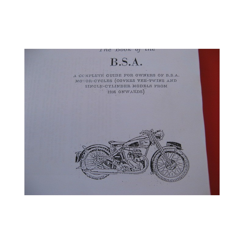 bsa bi y mono desde 1936 mantenimiento