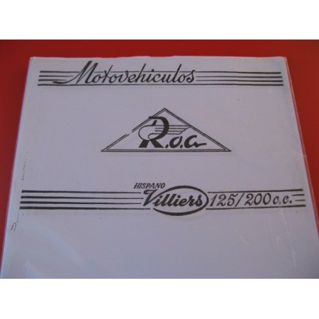 roa 125 y 200 catalogo y caracteristicas