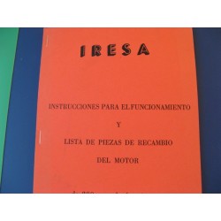 iresa motor 200 mantenimiento y despiece