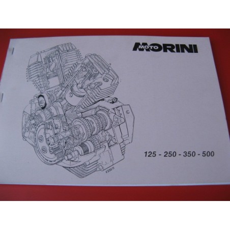 morini motor 125, 250, 350 y 500 reparaciones en italiano e ingl