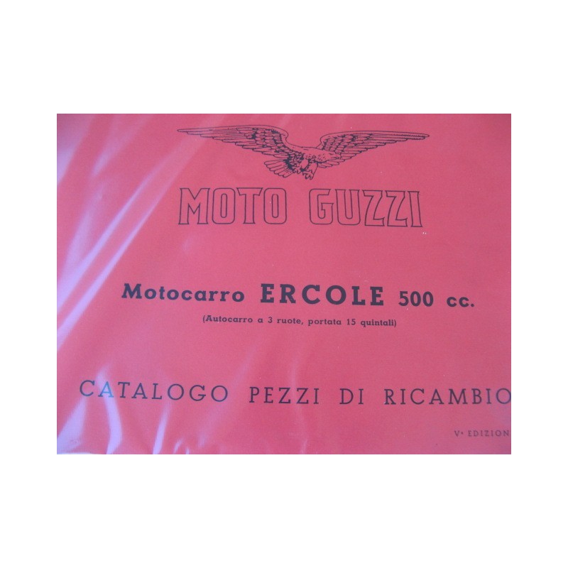 guzzi 500 motocarro ercole despiece