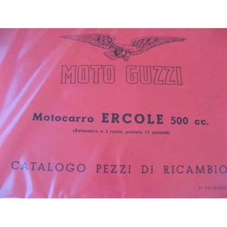 guzzi 500 motocarro ercole despiece