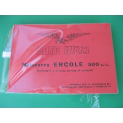 guzzi 500 motocarro ercole mantenimiento