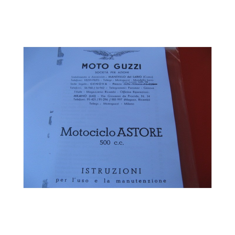 guzzi 500 astore mantenimiento