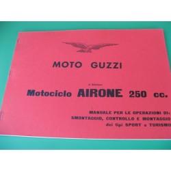 guzzi 250 airone reparaciones en italiano