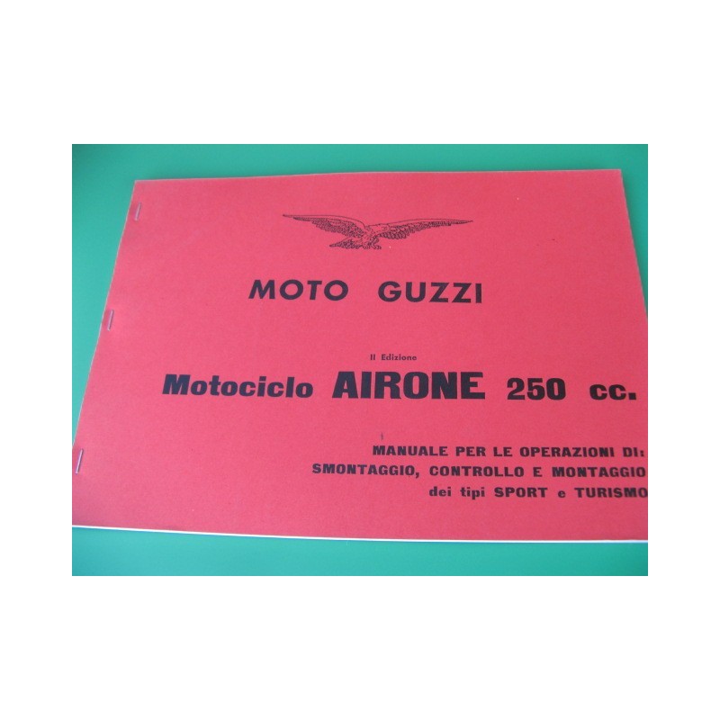 guzzi 250 airone reparaciones en italiano