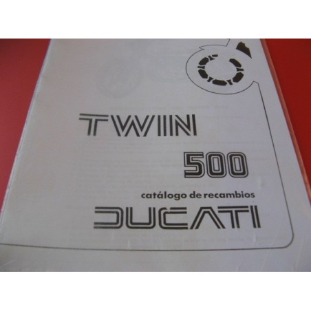 ducati 500 twin despiece de motor