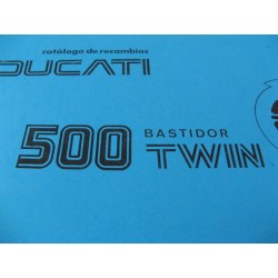 ducati 500 twin mantenimiento