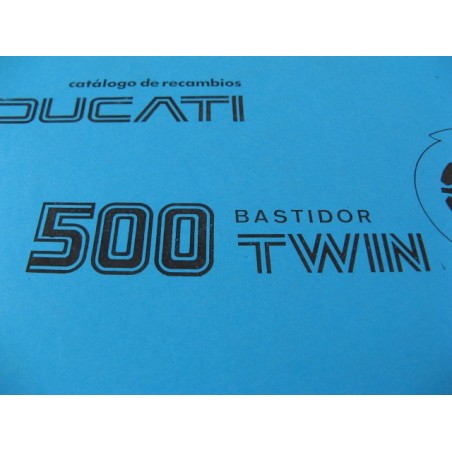 ducati 500 twin bastidor despiece
