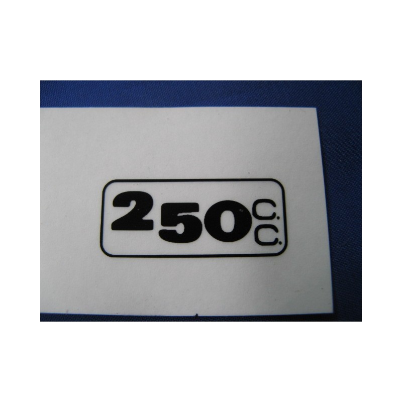 bultaco 250 adhesivo "250" del guardabarros trasero