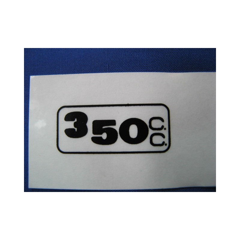 bultaco 350 adhesivo "350" del guardabarros trasero