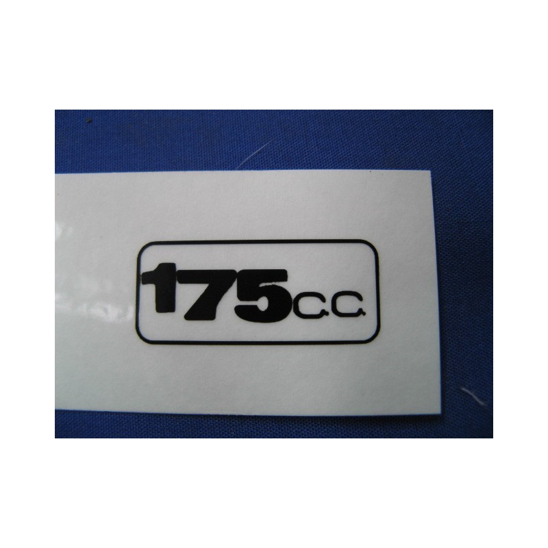 bultaco 175 adhesivo "175" del guardabarros trasero