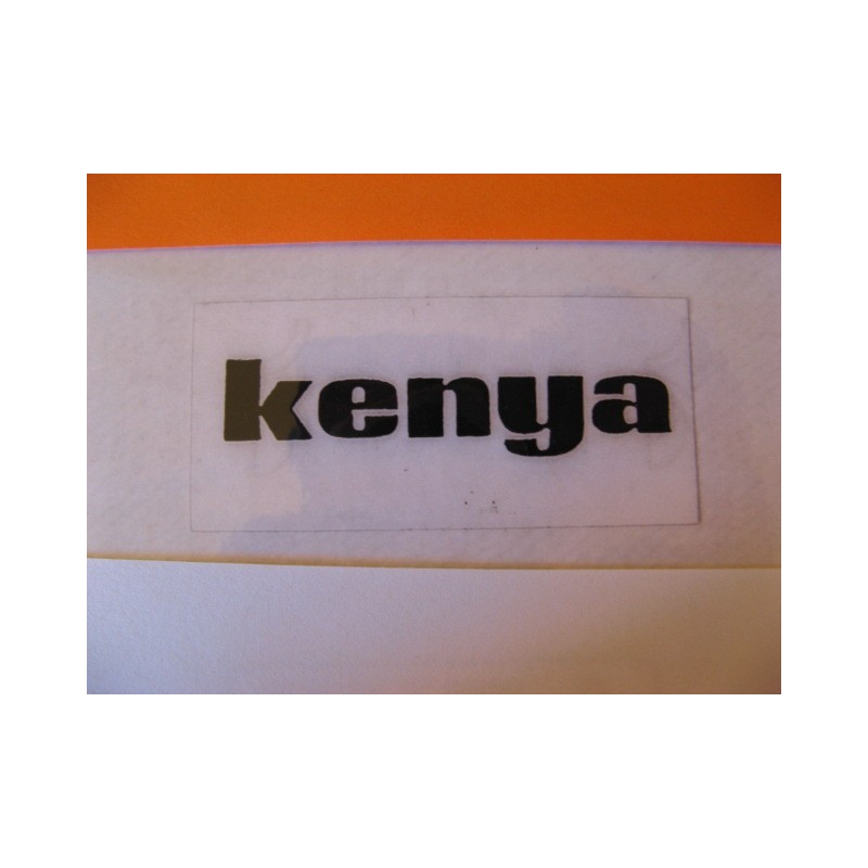 montesa kenya adhesivo "kenya" del lateral