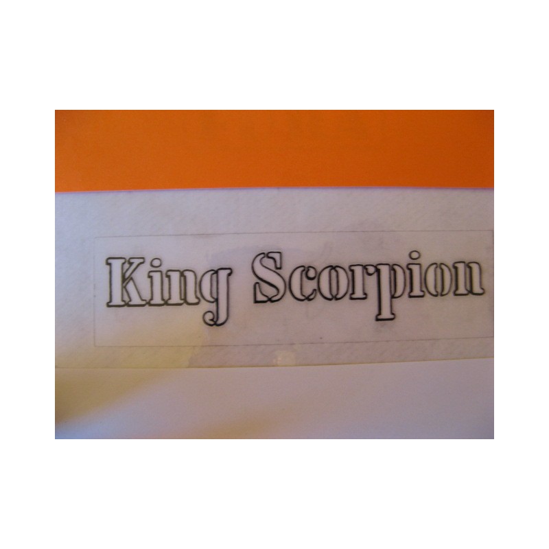 montesa king scorpion adhesivo "king scorpion" del lateral