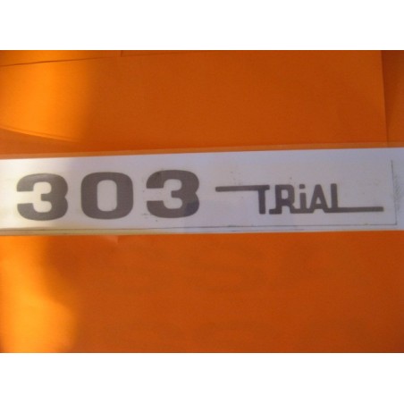 ossa 303 trial adhesivo "303 trial" plata