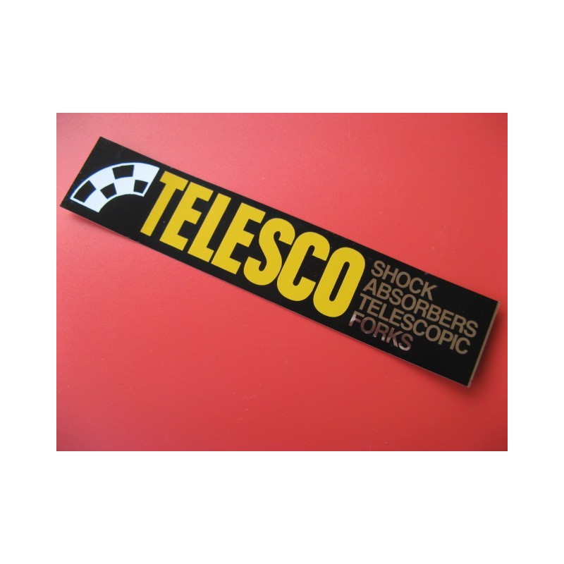 telesco adhesivo "telesco" para la horquilla años 80